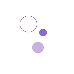 abstract purple circle