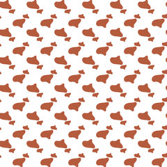 Abstract Shape Seamless Vector Pattern Design