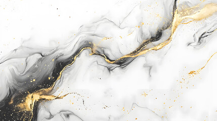 Obraz premium Abstract marble texture with gold veins