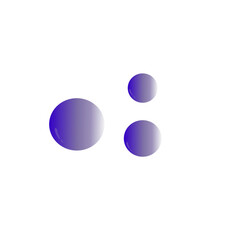 abstract purple circle