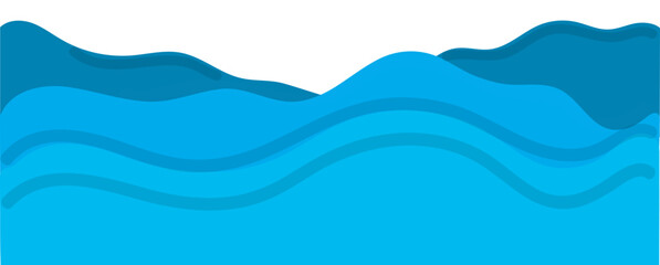 blue wave background