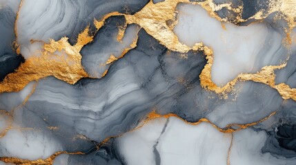 "Elegant marble texture with gold foil accents, featuring rich veins of gold intertwined with soft, luxurious marble, perfect for sophisticated design and interior decor."

