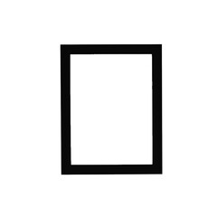 blank photo frame