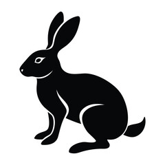 vector illustration of a rabbit