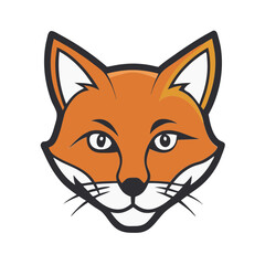 Obraz premium Animal Mascot logo on white background