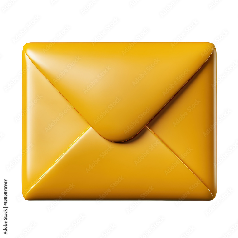 Poster an elegant envelope on a soft background perfectly designed for sending letters or invitations with 