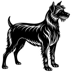 Dog Silhouette Vector Art for Pet, Logo, and Design Projects