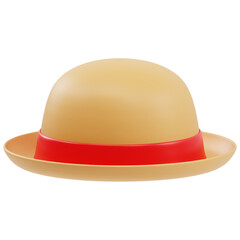 Bowler Hat 3D Icon