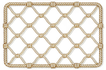 Fototapeta premium Hemp cord. Nets.