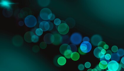 abstract bokeh unfocused background with light bulb bubbles, Abstract bokeh defocus glitter blur background