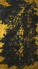 golden grunge brush stroke on stone wall background animation,gold and metal luxury vertical social media motion design element	