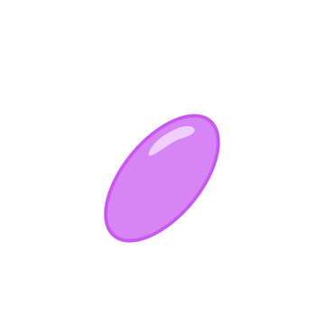 Coccobacillus bacteria. Science education vector illustration