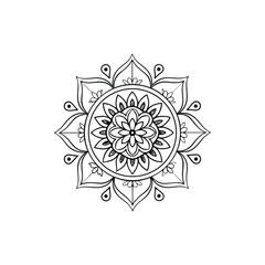 Mandala ornamental round ornament