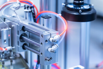 Automation Compressed Air Production, Air Cylinder Machine Mechanical Engineering Pneumatics Pneumatic Cylinders