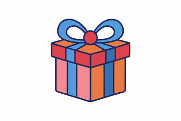 gift box isolated on white background