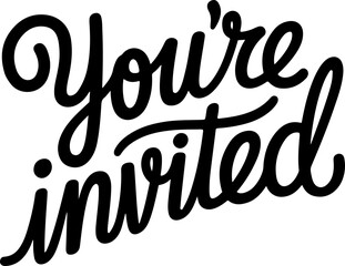 You're Invited.