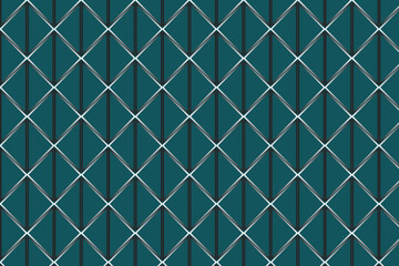seamless pattern of metal fence