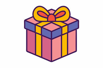 gift box isolated on white background