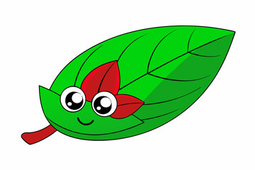 green leaf cartoon