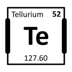 Tellurium Bold Black Icon