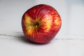 Apple with Yellowish and Red Color Combination
