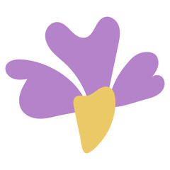 Handdrawn Abstract Flower