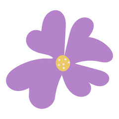 Handdrawn Abstract Flower