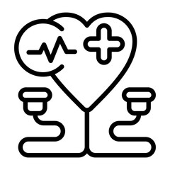 Defibrillator Outline Icon