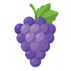 Grape-isolated-on-white-background 