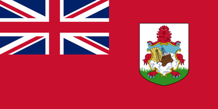 Vector flag of Bermuda, a British Overseas Territories in North Atlantic Ocean. Accurate dimensions and official colors. This file is suitable for digital editing and printing of any size.