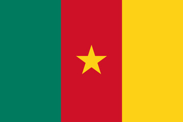 Vector flag of Cameroon, a country in Central Africa. Accurate dimensions and official colors. This file is suitable for digital editing and printing of any size.