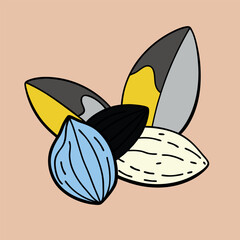 photorealistic-almonds--vibrant-yellow-background- (5).eps