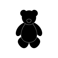 teddy bear isolated on white