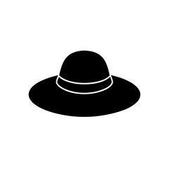 black hat vector illustration
