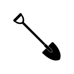 shovel isolated on white