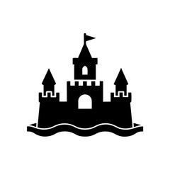Obraz premium castle vector illustration