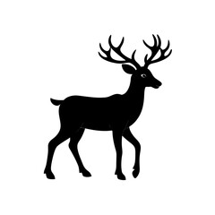 deer silhouette vector