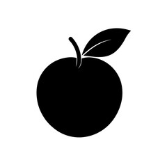 vector illustration of an apple