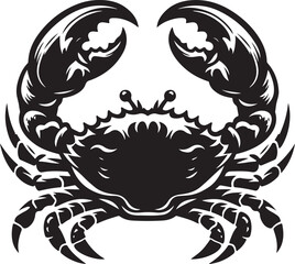 Crab logo vector