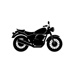 Fototapeta premium motorcycle on a white background