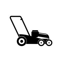 forklift truck isolated on white