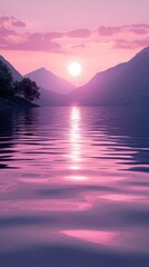 Fototapeta premium Serene Gradient Background with Tranquil Pastel Hues for Mindfulness