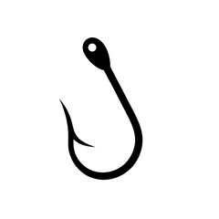 fishing hook vector illustration