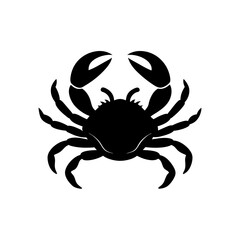 blue crab on white background