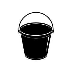 trash can isolated on white