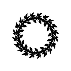 laurel wreath vector illustration