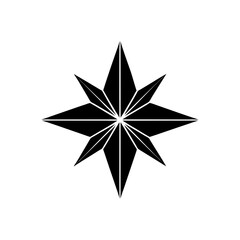 Fototapeta premium vector illustration of a star