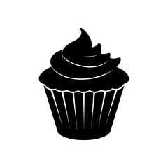 cupcake vector illustration