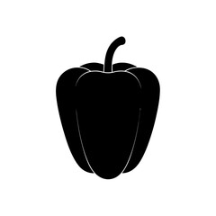 black pepper isolated on white background