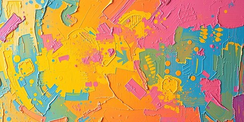 Naklejka premium Abstract Oil Paint Texture Design Background